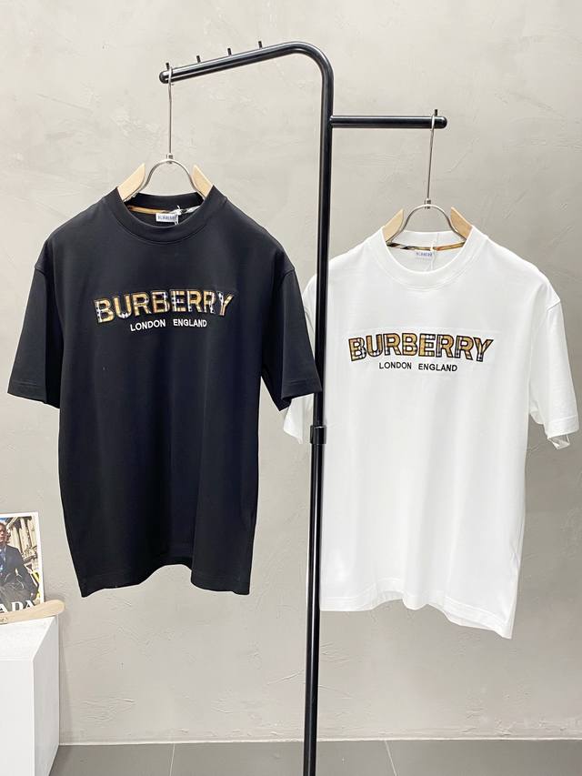 Burberry exclusive new original men's casual short-sleeved high-end high version