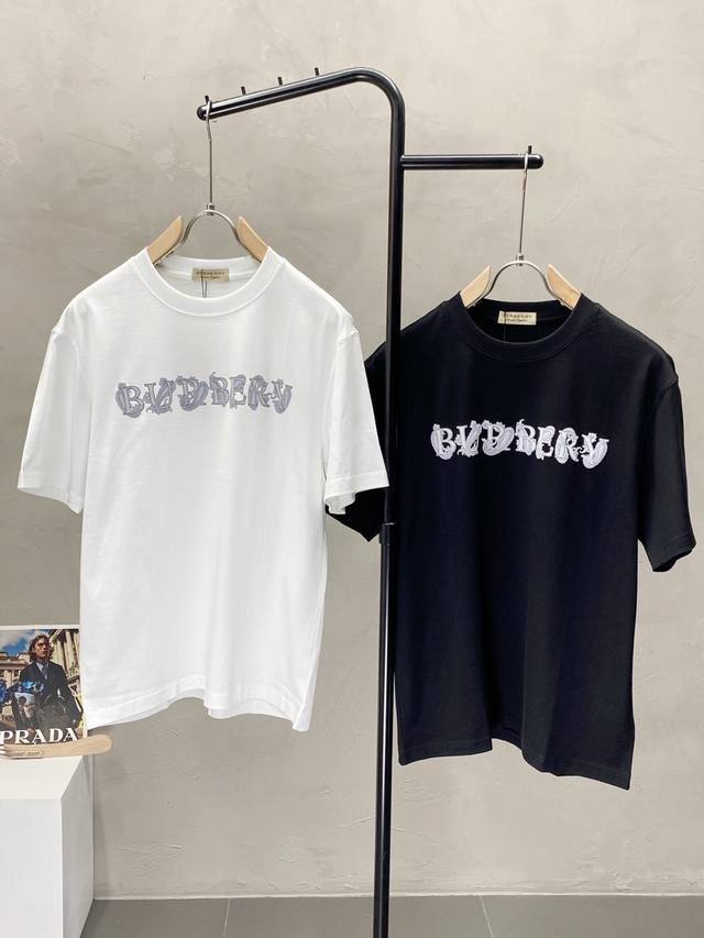 Burberry exclusive new original men's casual short-sleeved high-end high version