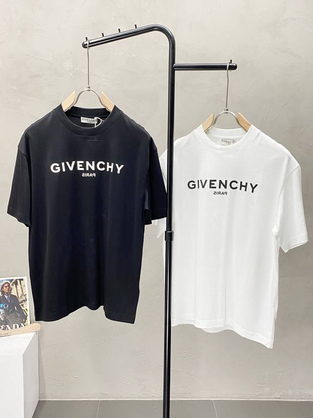 Givenchy Exclusive New Original Men's Casual Short Sleeve High-end High Edition