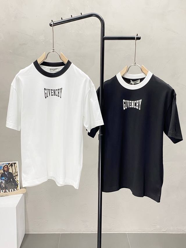 Givenchy Exclusive New Original Men's Casual Short Sleeve High-end High Edition