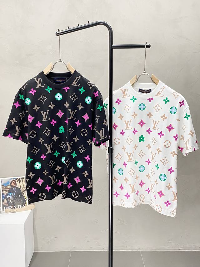 Louis Vuitton exclusive exclusive for men's casual short-sleeved high-end high-e