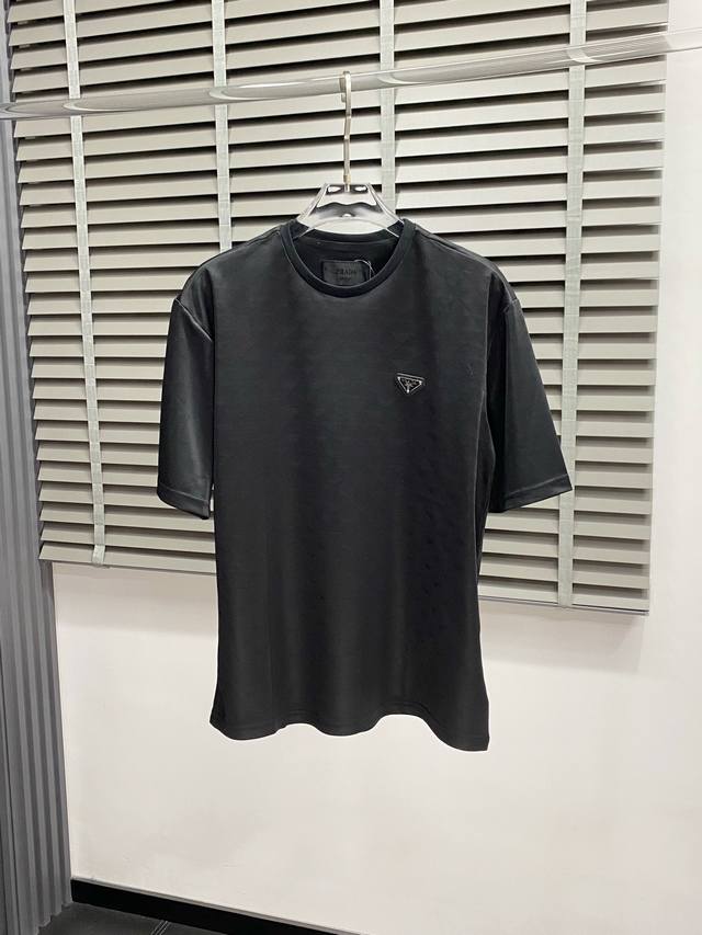 Prada exclusive supply of new original men's casual short-sleeved high-end versi
