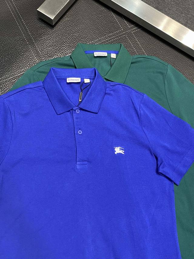 Bbr Burberry exclusive new original men's casual Polo short-sleeved high-end ver