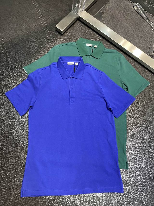 Bbr Burberry exclusive new original men's casual Polo short-sleeved high-end ver