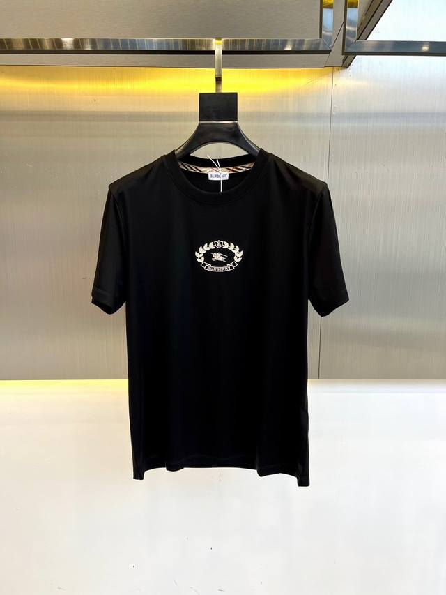 Burberry, Sea Island Cotton Short-Sleeved Crewneck T-shirt. Featuring a classic