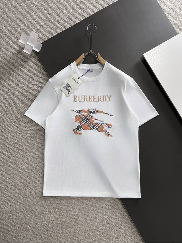 Bbr 2025 Spring/Summer new release! High-end custom short-sleeved crew neck T-sh