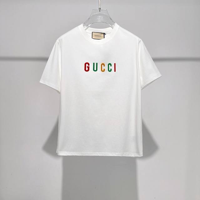 Gucci Gc 25Ss early spring new classic letter logo wow thick rubber short-sleeve