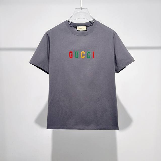Gucci Gc 25Ss early spring new classic letter logo wow thick rubber short-sleeve