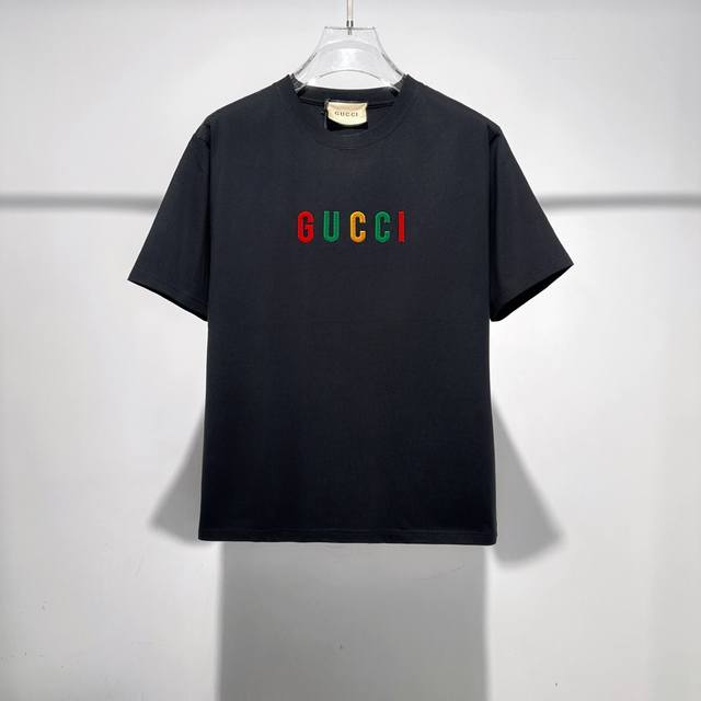 Gucci Gc 25Ss early spring new classic letter logo wow thick rubber short-sleeve