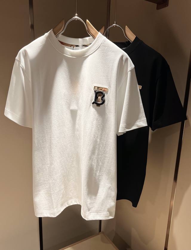 Burber*Y Bar*Li's 2025 spring and summer new short-sleeved T-shirt is here with