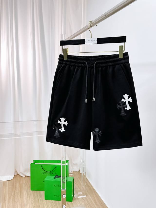 Chrome Hearts 2025 Spring/Summer new men's casual shorts. High-end, simple, styl