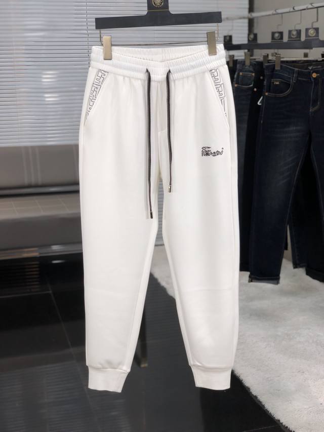 Fendi 2025 Spring Casual Pants, custom-made from exclusive, comfortable and brea