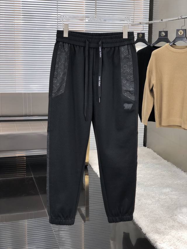 Lv. 2025Ss Spring Casual Pants, custom-made original exclusive fabric, comfortab