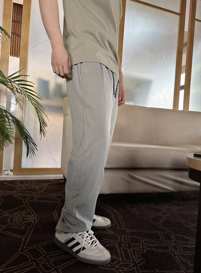 Bc Laoqian high-end product ~ Original factory-order two-tone casual pants with