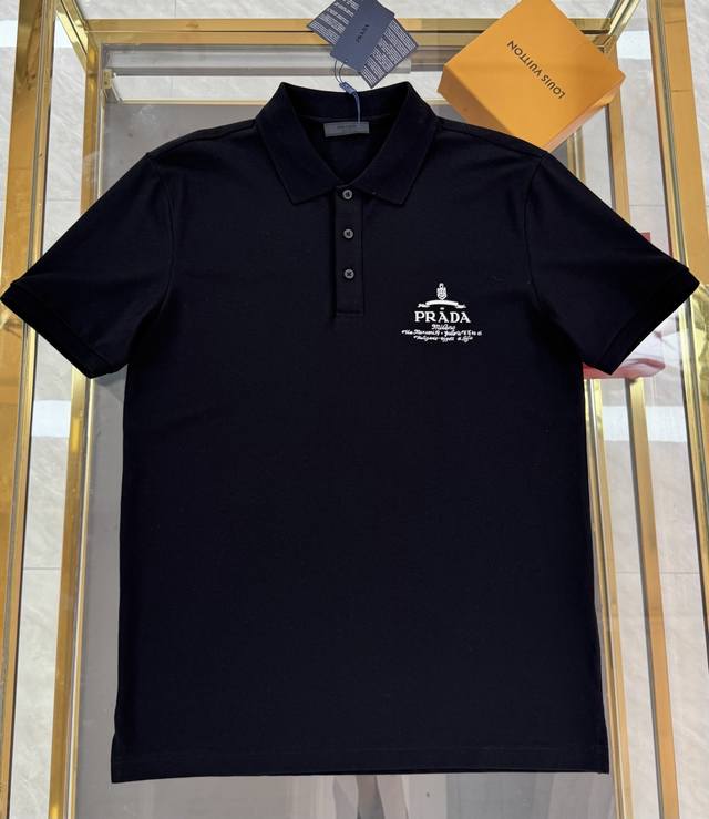 New Prada Polo 2580 Spring/Summer New Arrival Counter-First Latest Short-Sleeved