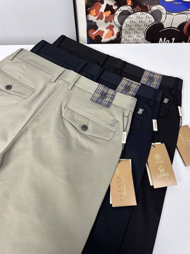 Tb Bajia 25Ss early spring men's business casual trousers. These heavy-duty wash
