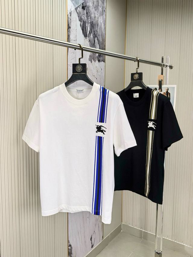 Burberry, Spring/Summer 25, new men's crew neck short-sleeved T-shirt, now avail