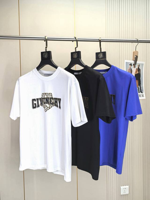 Givenchy, Spring/Summer 2025, new arrival: a stylish, round-neck, short-sleeved,