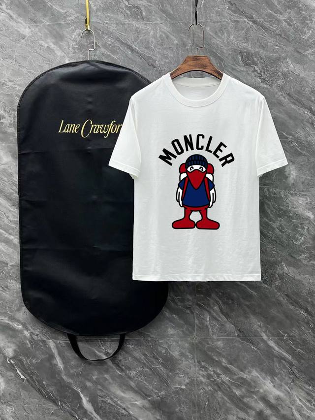 Moncler 2025 Spring/Summer new release, the latest short-sleeved round neck T-sh