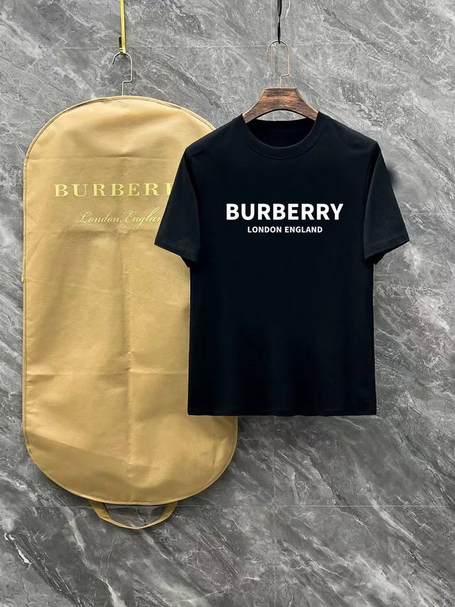 Burberry 2025 Spring/Summer new release, the latest short-sleeved crew neck T-sh
