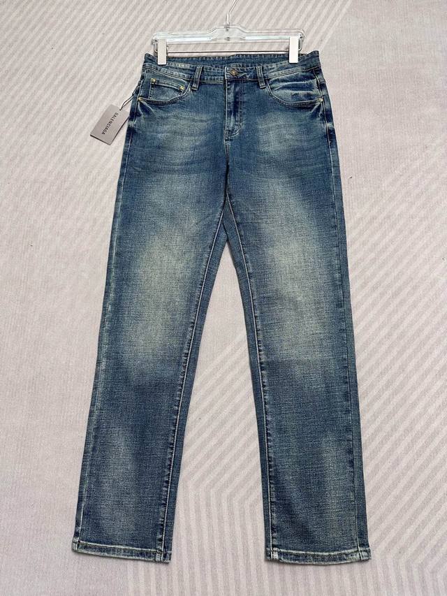 Blan Balenciaga 25Ss new summer jeans, high-end quality, super soft and comforta