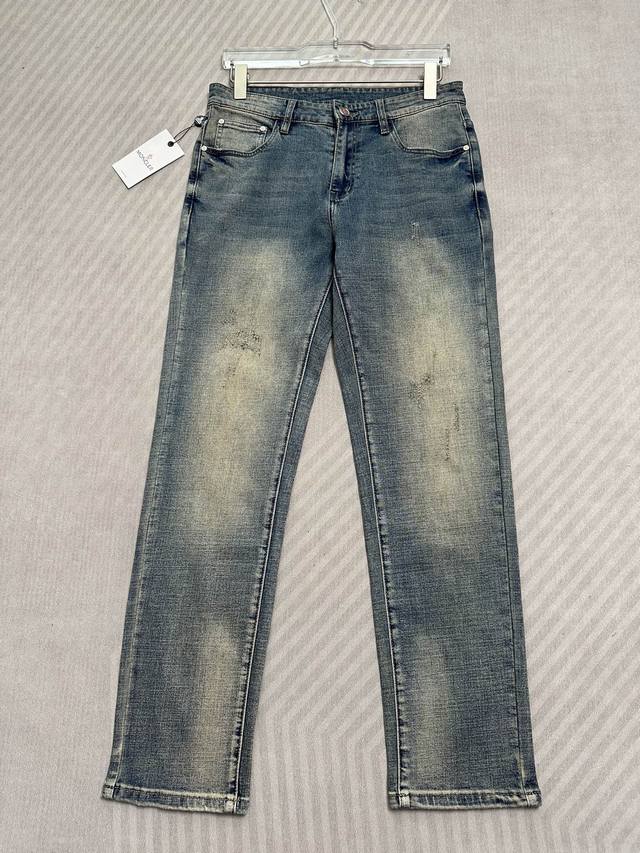 Mon 25Ss new summer jeans, high-end quality, super soft and comfortable fabric,