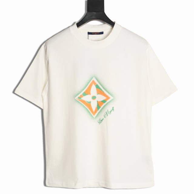 Louis Vuitton Lv 25Ss Colorful Polka Dot Short-Sleeved T-shirt Made from custom