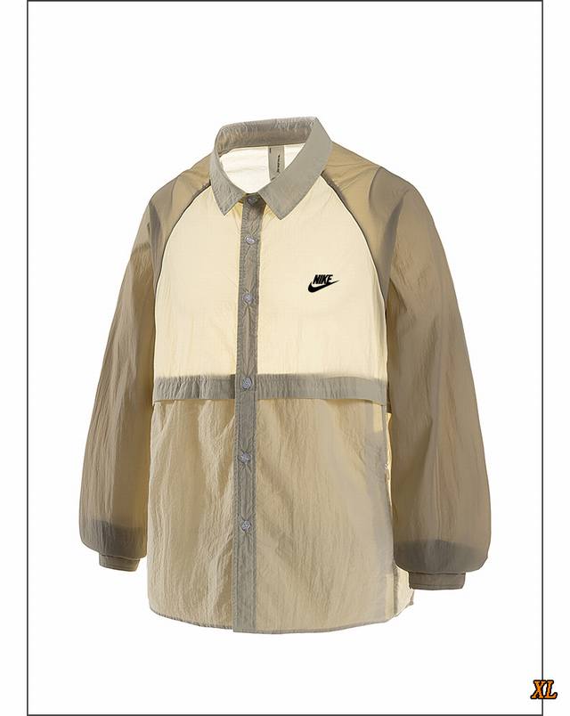 Nike exclusive real shot of the new summer fashion lapel sun protection clothin