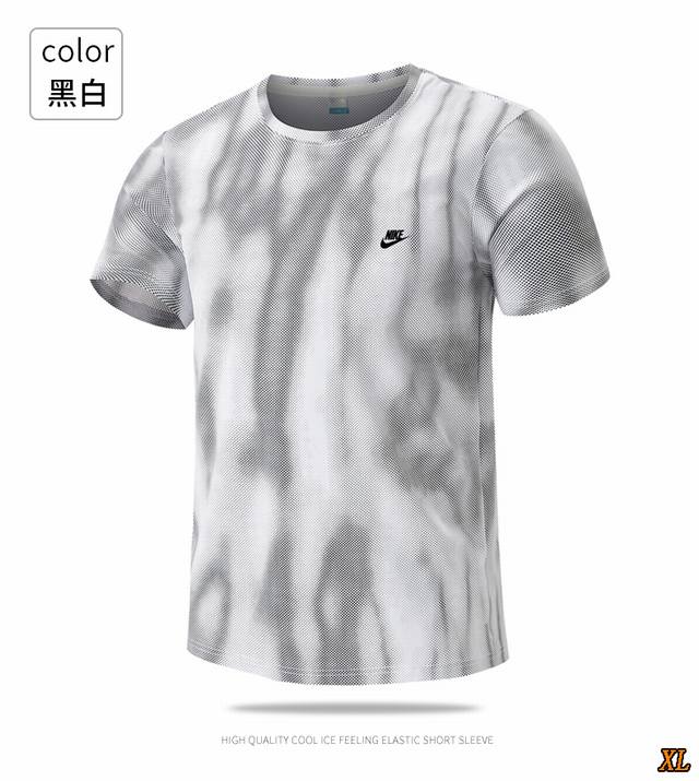 Nike exclusive real shot of the new summer high-quality sports running T-shirt