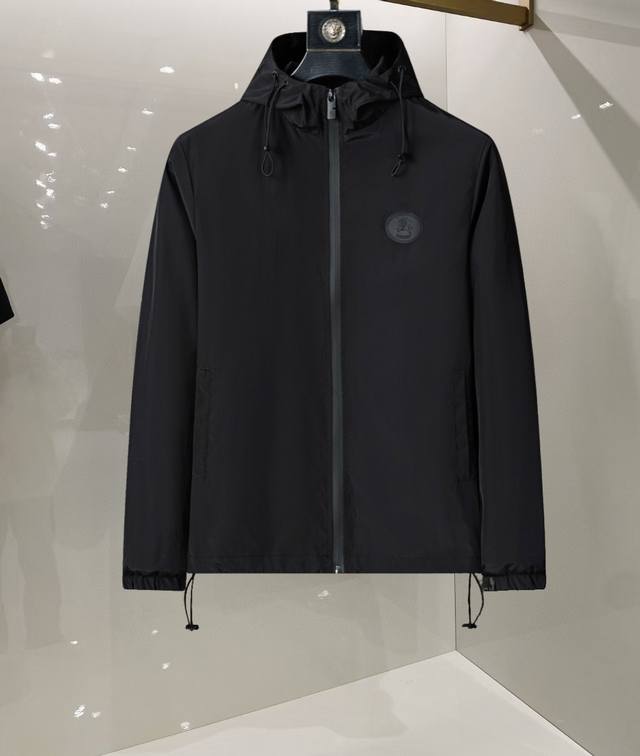 Burberry's latest men's jacket in 25 years, featuring a color combination that i