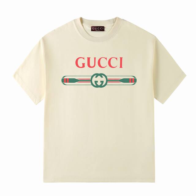 G's 25th Summer Collection Gucci's classic G logo logo shirt - Made from 250g do