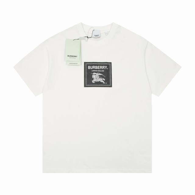High-quality Burberry Warhorse print short-sleeves are made of pure cotton wool