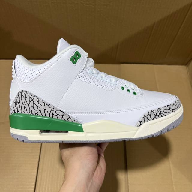 Pb version of Aj3 white and green! size 40-47.5 exclusive for foreign trade! Qua