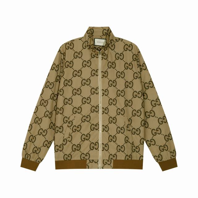 Top version different currency] Style: Gucci full print zipper jacket Size: Xs-L