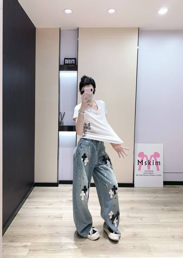 High-end version heavy-duty style Ch Chrome Hearts has to be classic Chrome Hear