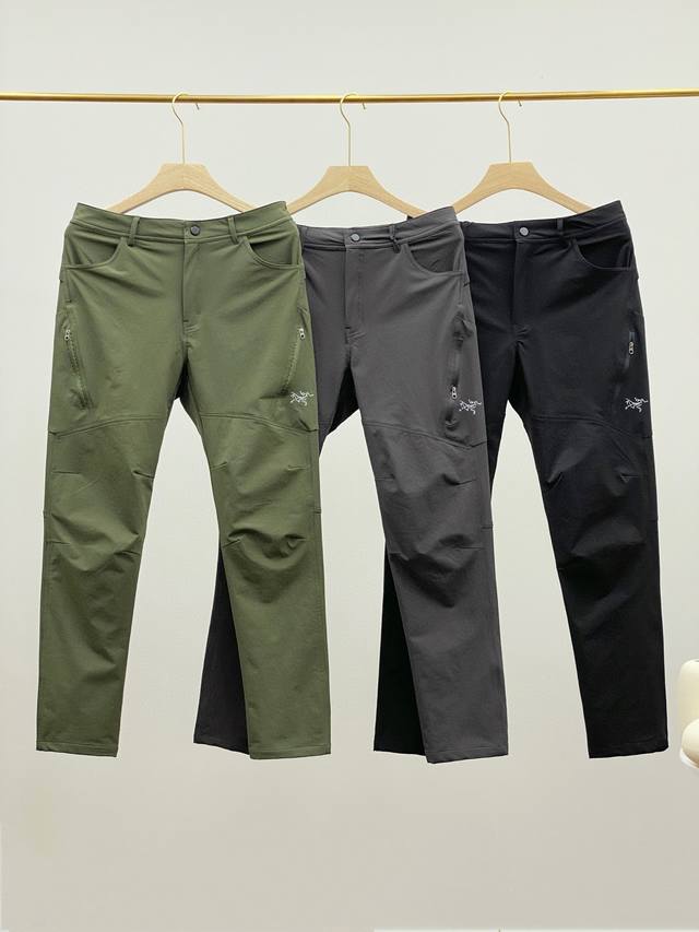 Arc'teryx Windproof Men's Softshell Outdoor Mountaineering Pants for Men and Wom