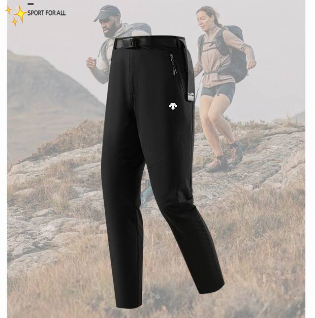 Descente's new autumn outdoor combat pants, amphora, windproof, waterproof, and