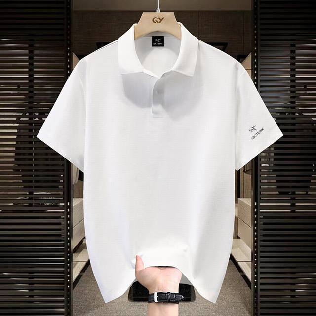 New arrival: Arc'teryx high-stretch short-sleeved Polo shirt, the same style as
