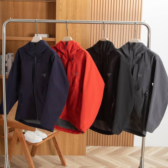 Printed version Colors: Black, Gray, Navy, and Orange Sizes: S-2Xl Arc'Teryx Ga
