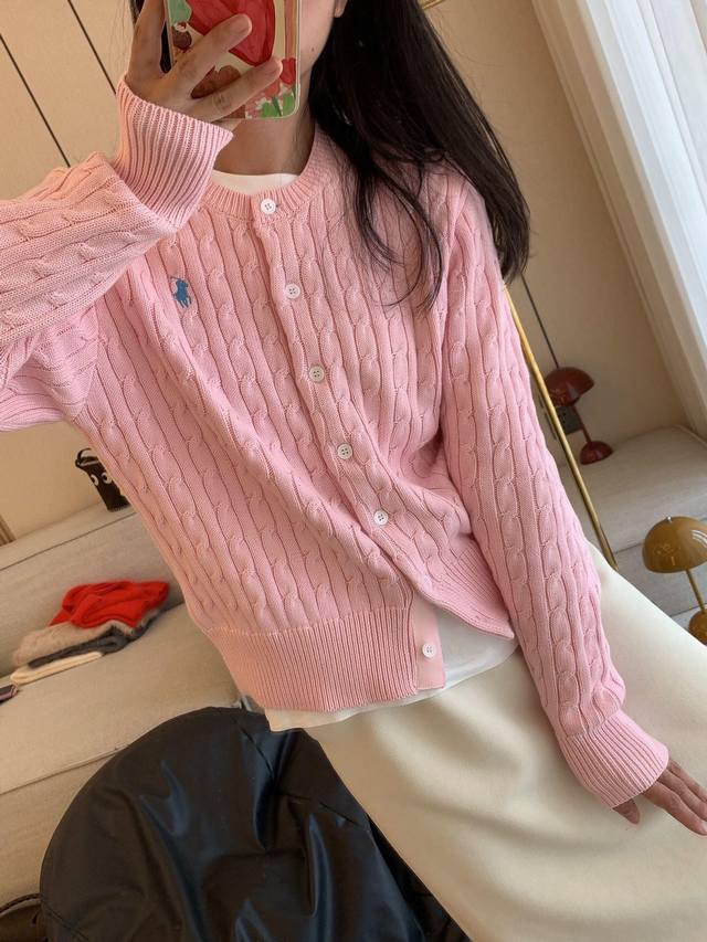 Haute couture pure cotton core-spun yarn Polo Ralph Lauren's timeless classic Po