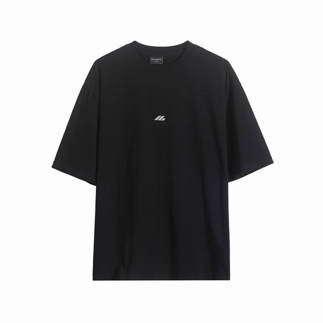 Balenciaga Blcg 25Ss Basic Ib Small Logo Laser Reflective Short-Sleeved T-ShirtA