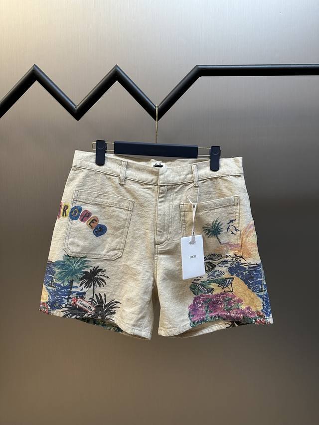 Dior Resort Series Linen Shorts Size: SML DDD