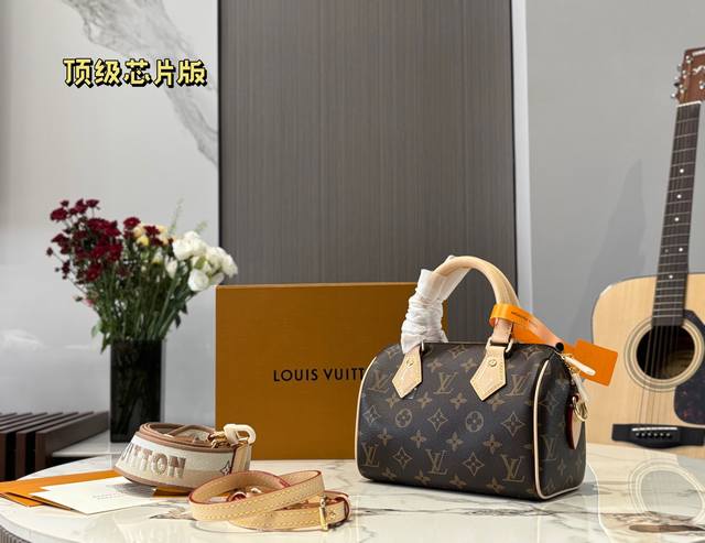 Full set packaging, top-tier chip edition, Lv Speedy20 pillow bag. DDD's new Spe