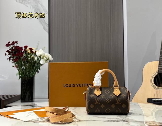 Top-grade original chip version Speedy Nano pillow bag sharing an exquisite bag