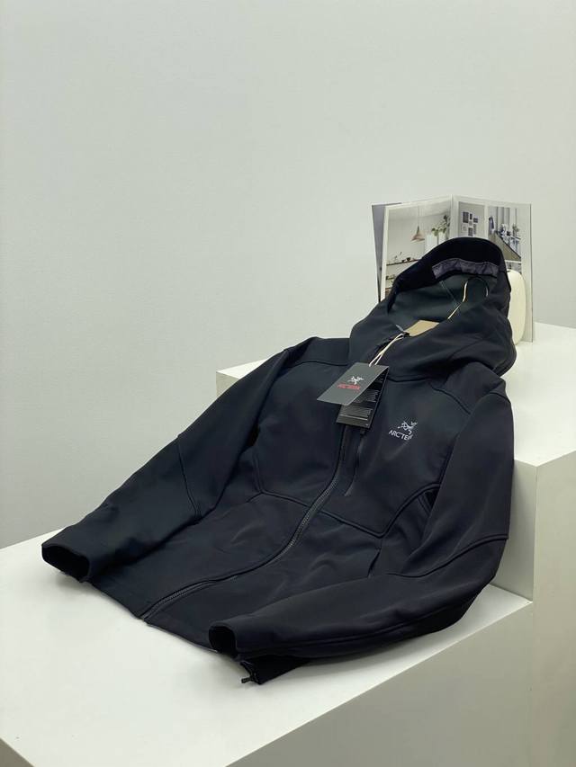 Supply Control Arc'teryx* 2024 New Fall/Winter Men's Hooded Fleece Softshell Ja