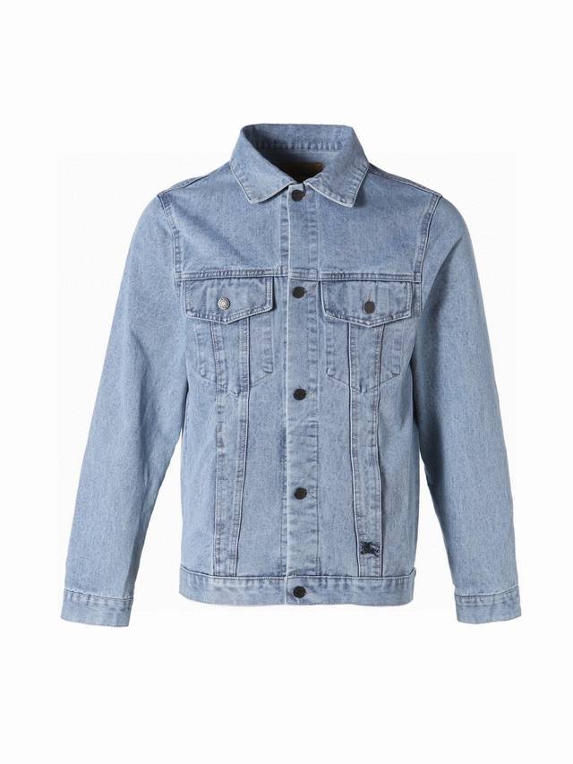 Model: N16 Bbr & Supreme 22Ss joint embroidered warhorse denim jacket. Bbr and S