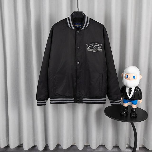 Louis Vuitton's catwalk-style lambswool baseball jacket, DDD. After a month of p