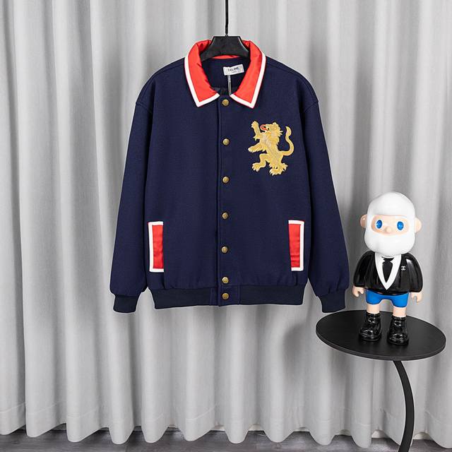 Celine runway-inspired baseball jacket DDD. After a month of preparing the origi