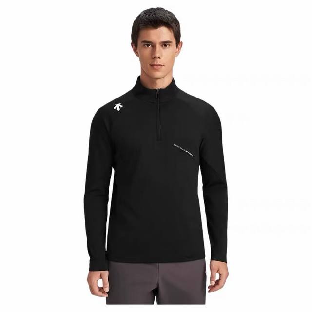 Supply Control 10 Descente Training Series Men's Half-Zip Long-Sleeve Sportswea