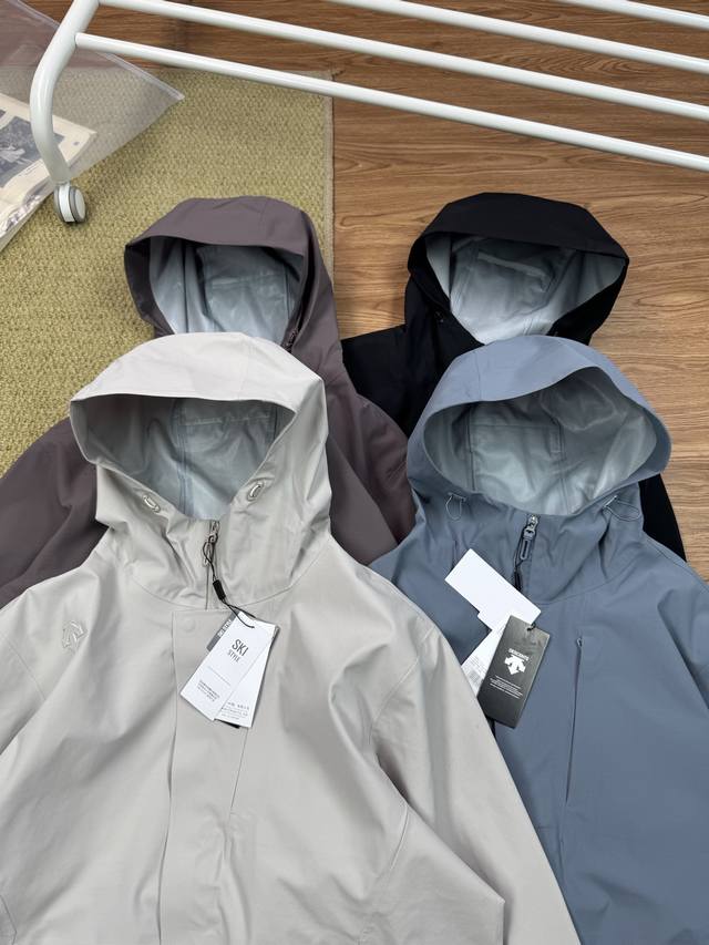 Supply controlDescente urban commuter unisex waterproof jacket and windbreaker H